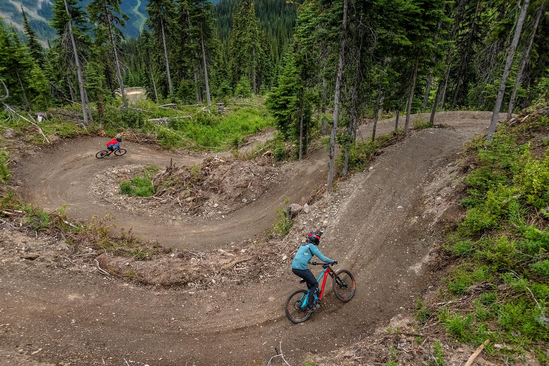 Level Up Mountain Bike Trail at Sun Peaks Resort