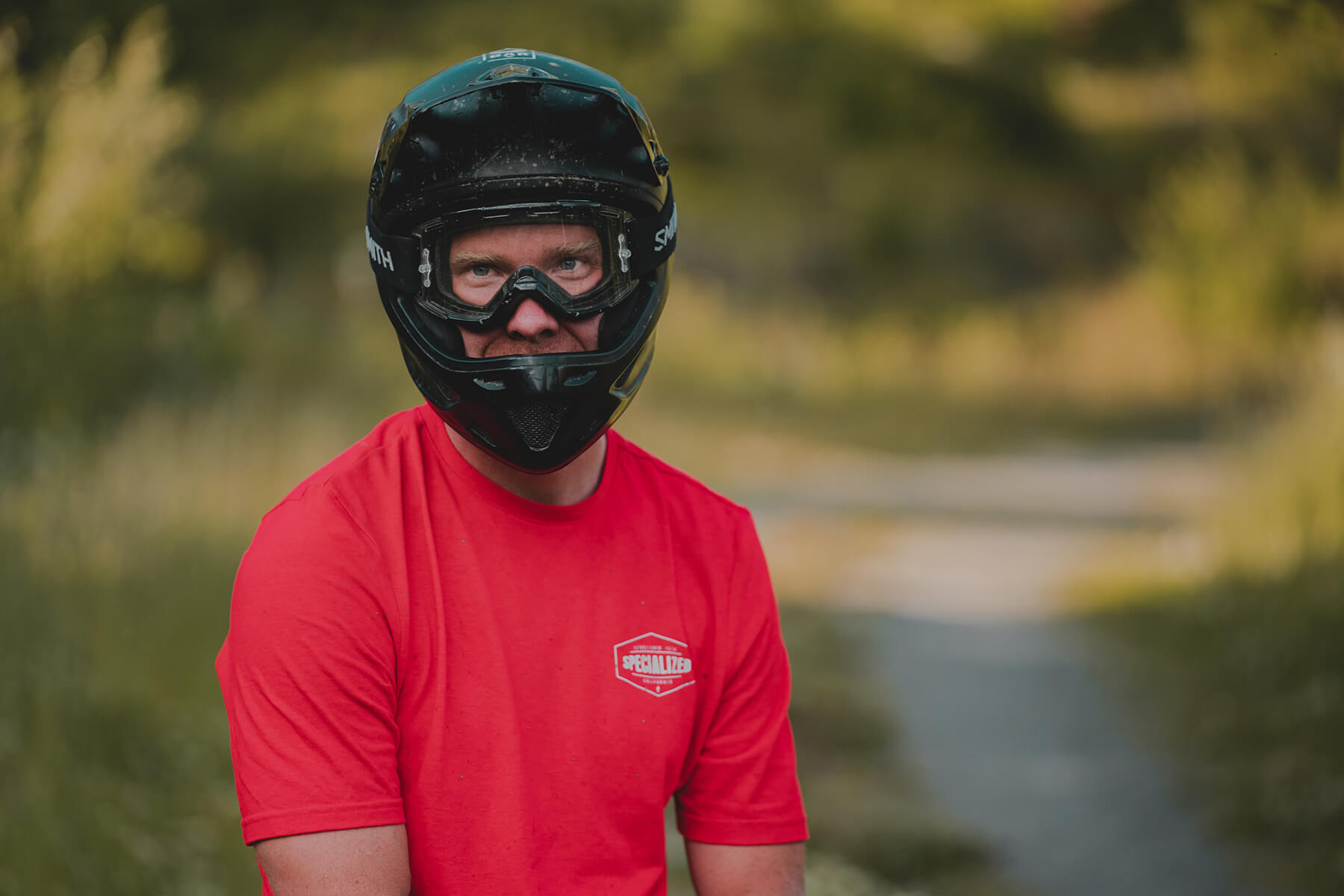 The Hunter Family Riding at Sun Peaks Bike Park