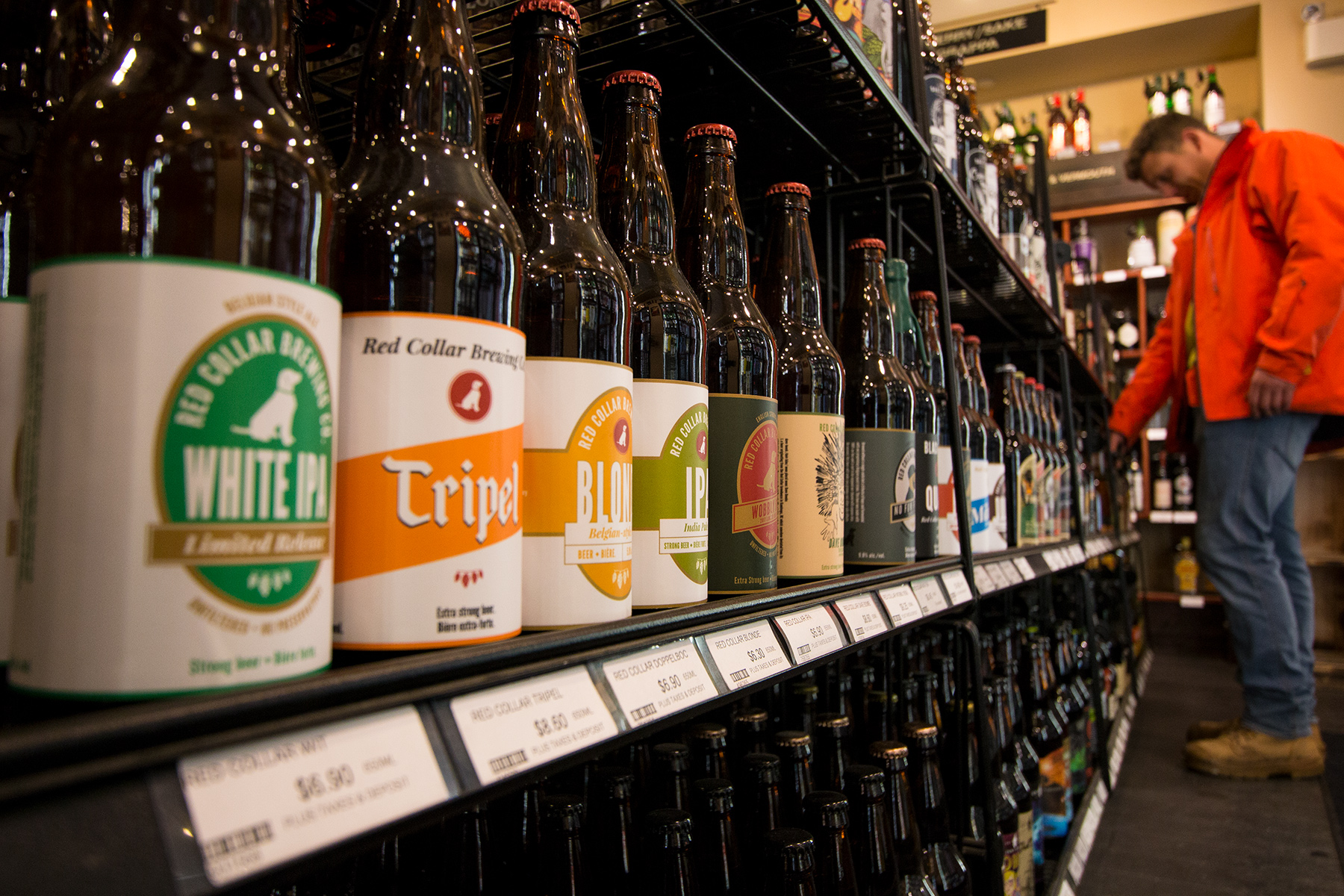 Craft beer at the Sundance Liquor Store
