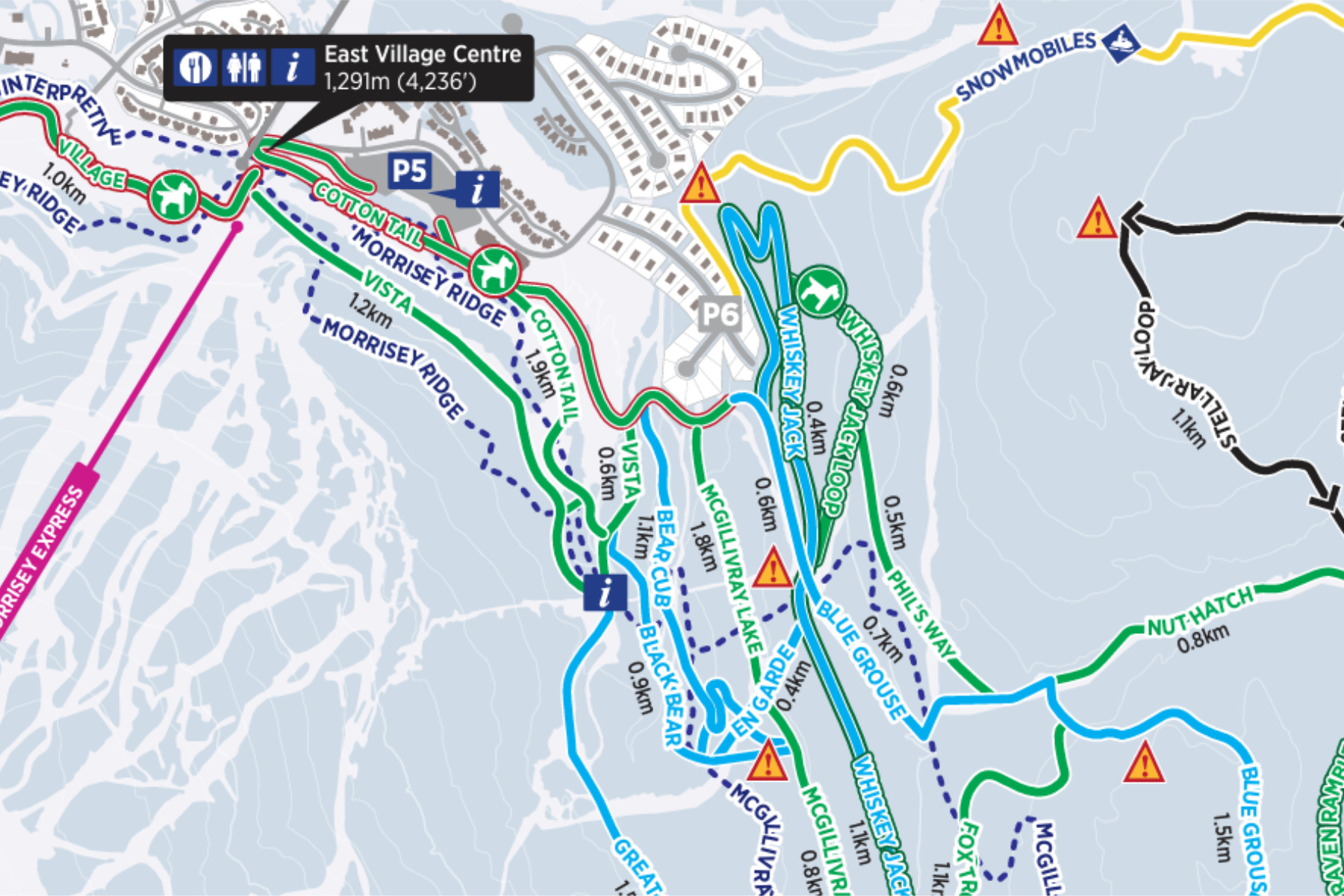 Nordic trail map