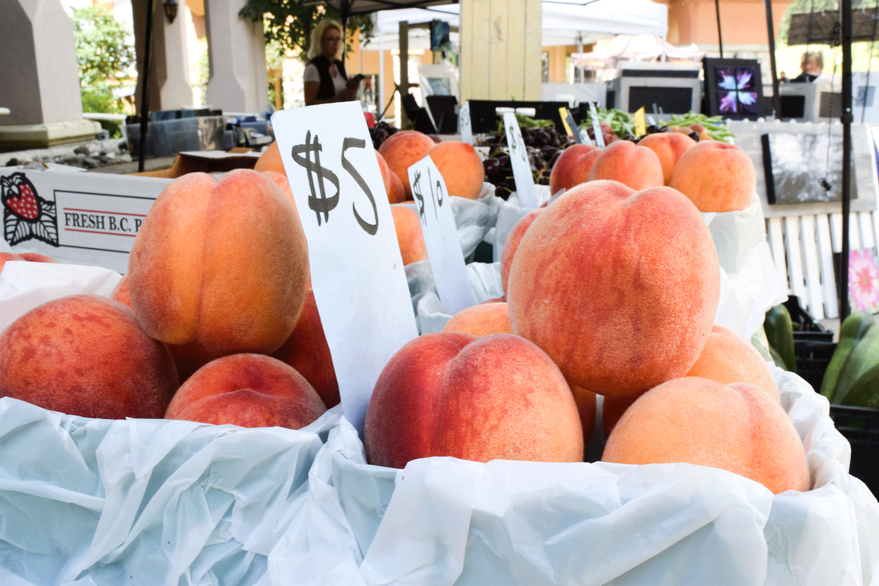 Fresh local fruit for sale