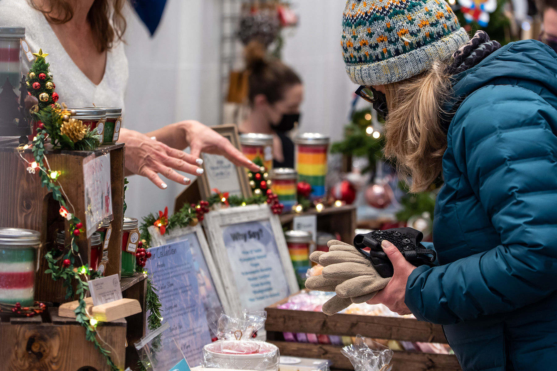Artisan market in Sun Peaks
