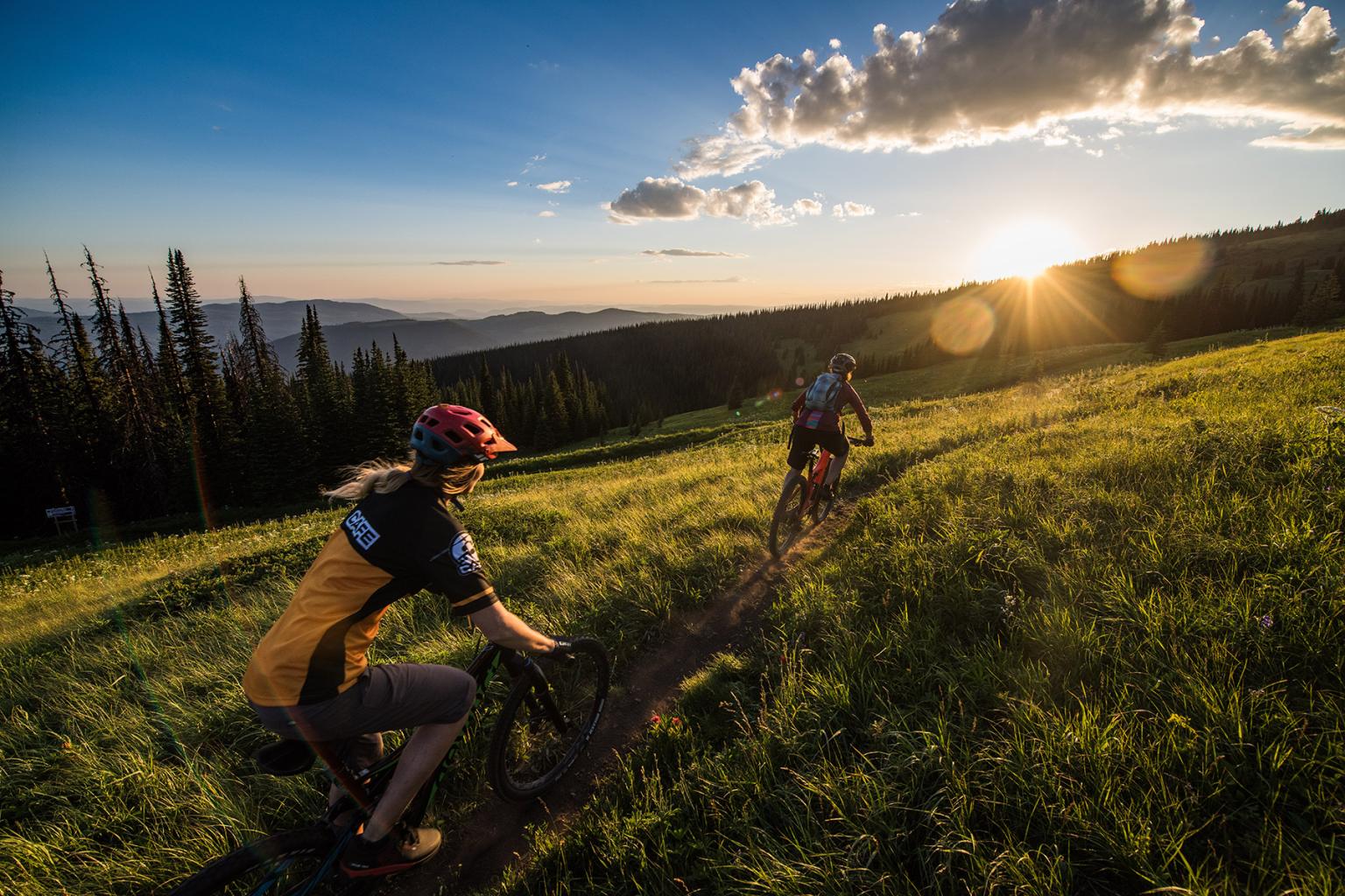 sun peaks cross country bike trails