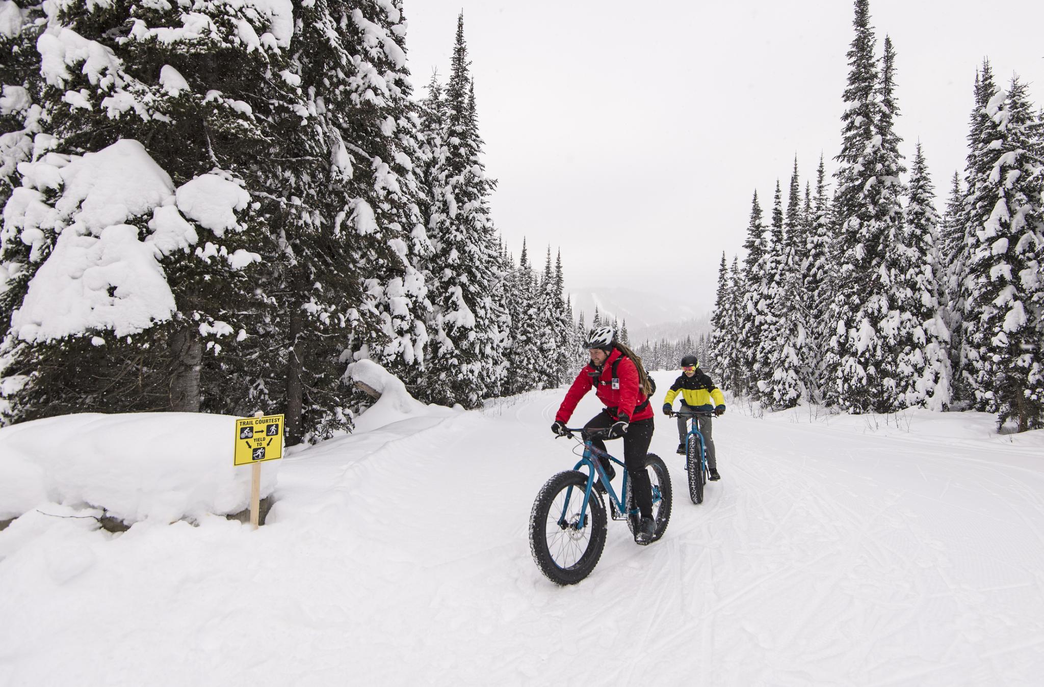 ski bike sun peaks